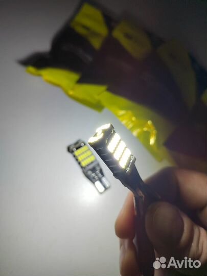 Светодиодные лампы Т15 W16W (2шт.) (белый)