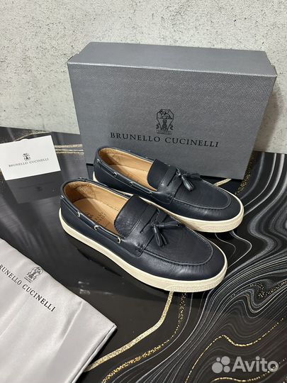 Brunello cucinelli лоферы мужские