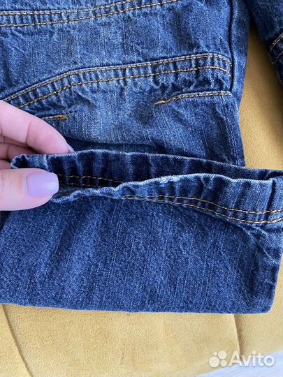 Джинсовый комбинезон для мальчика 98