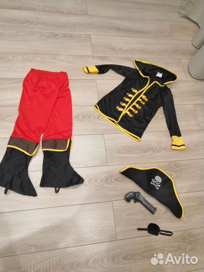 Костюм пирата для мальчика 110-120