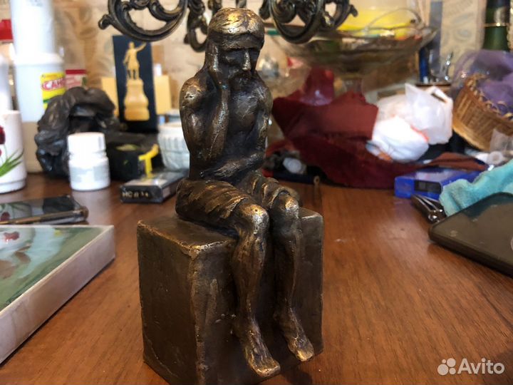 Статуэтка бронза антикварная