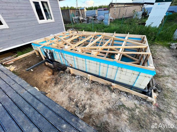 Бассейн 5x3 пластиковый