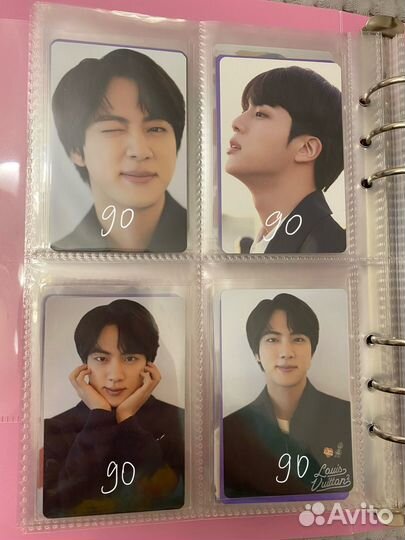 Официальные карты bts