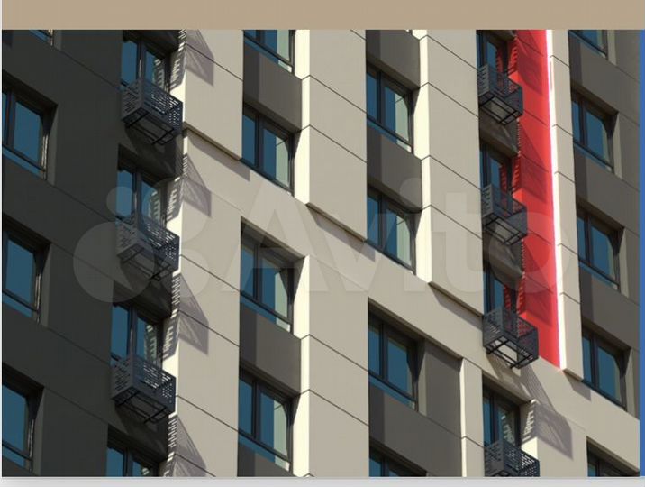 1-к. квартира, 43 м², 10/17 эт.