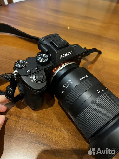 Sony a7 iii + tamron 28-75 mm 2.8