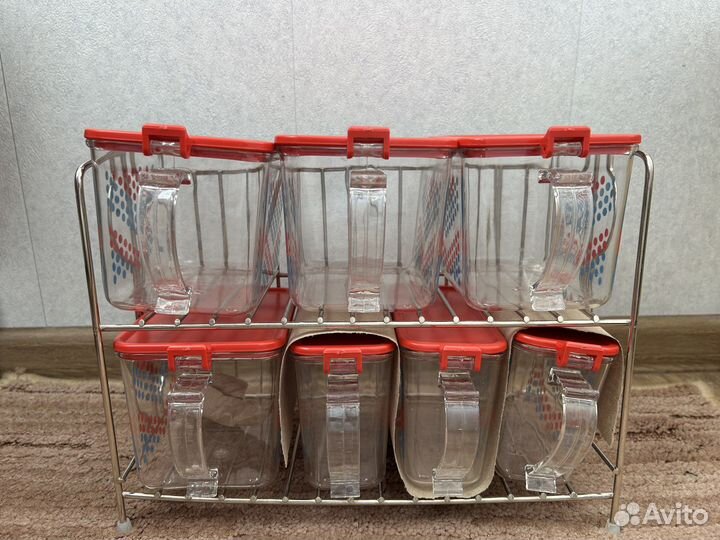 Набор банок для сыпучих продуктов