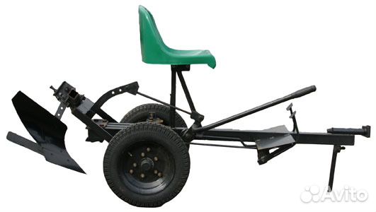 Модуль к мотоблокам пахотно-ездовой задний