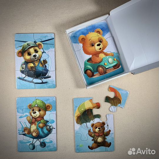 Пазлы, книги-пазлы