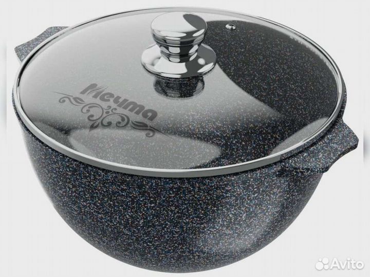 Казан 6л для плова Гранит star