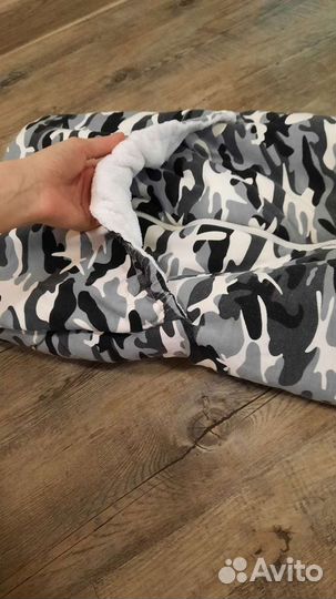 Конверт одеяло на выписку осень-зима-ранняя весна