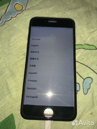 Дисплей iPhone 6s черный