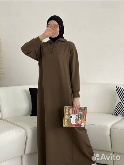 Платье худи