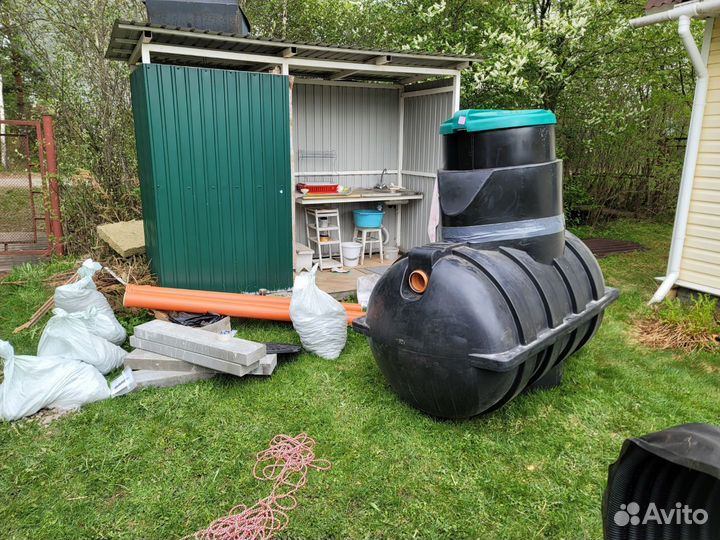 Септик под ключ за 1 день