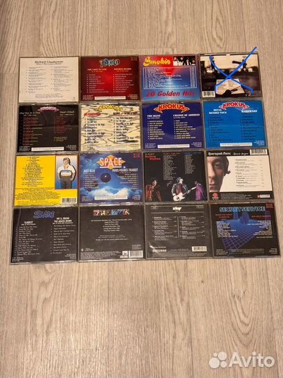 CD MP3 музыкальные диски пакетом