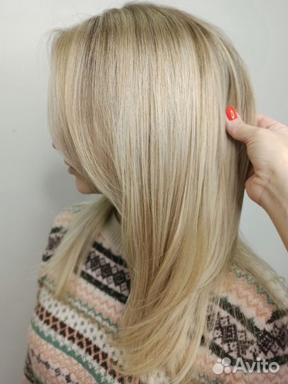 Окрашивание волос, стрижки