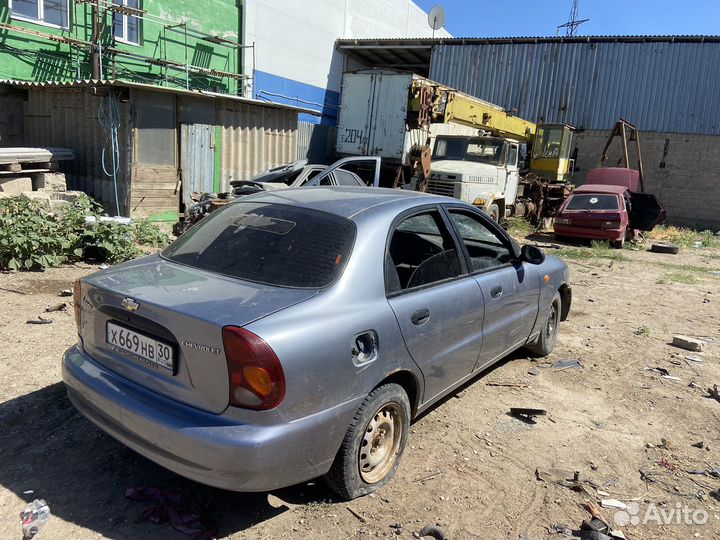 Chevrolet lanos в разбор