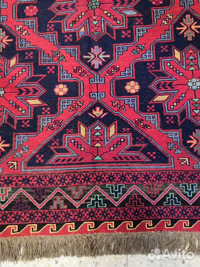 Ковер-Сумах ручной работы.Арт-39.Шерсть.Винтаж