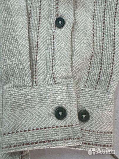 Рубашка мужская новая Дания хлопок 100% 46/48