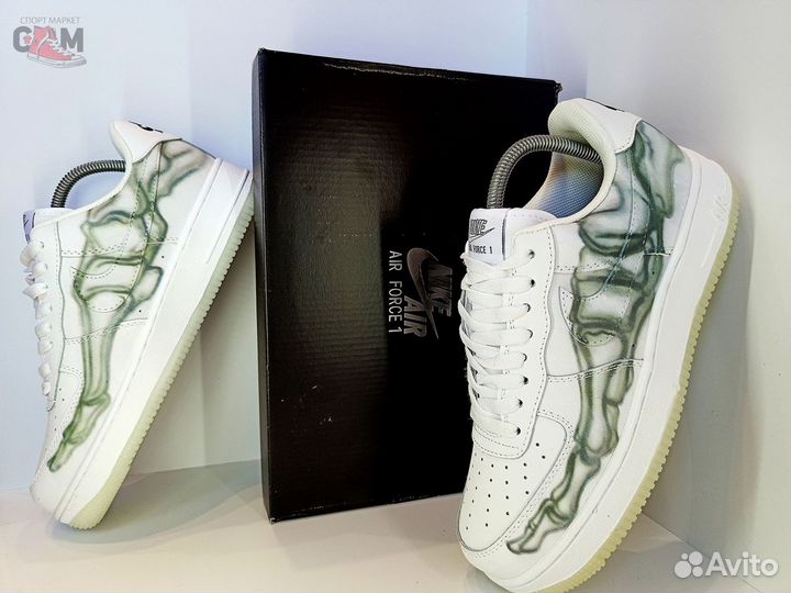 Кроссовки nike air force 1 skeleton