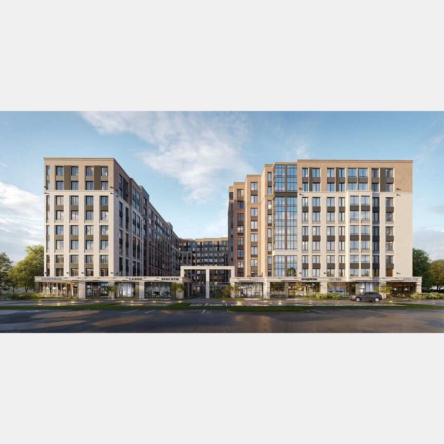Квартира-студия, 22,8 м², 1/9 эт.