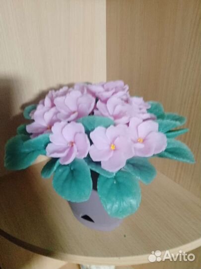 Фиалки (сувенирные из мыла)