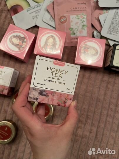 Китайский чай, маски, патчи