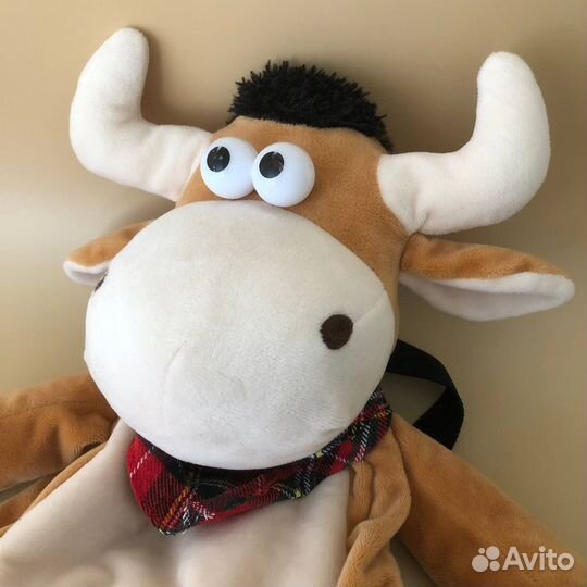 Детский рюкзак в виде бычка