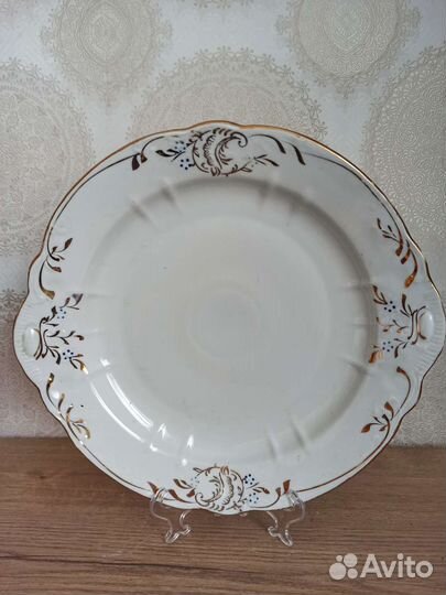 Блюдо сервировочное фарфор СССР 3 разных