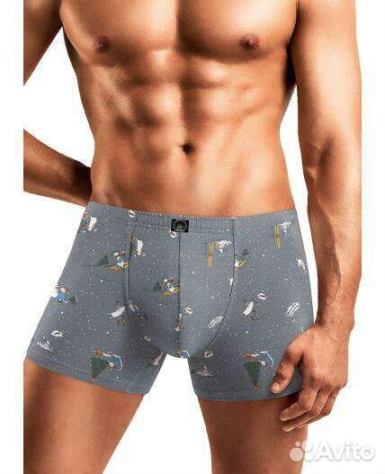 Мужские новогодние трусы