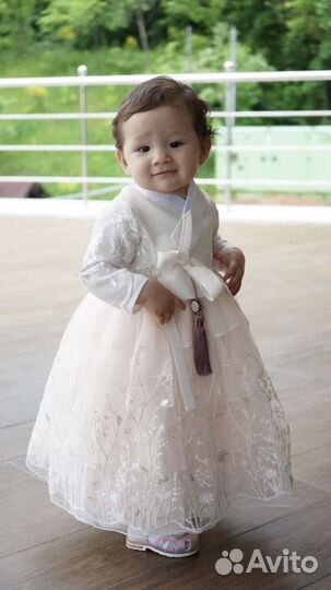 Корейский ханбок детский на годик