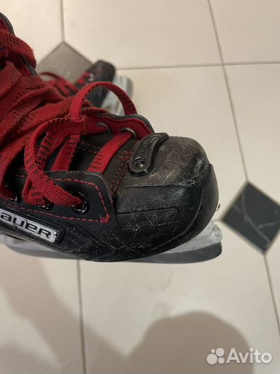 Хоккейные коньки bauer детские