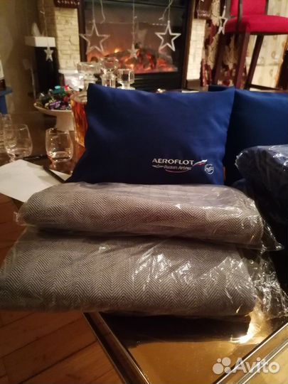 Плед бизнес класса авиакомпании aeroflot