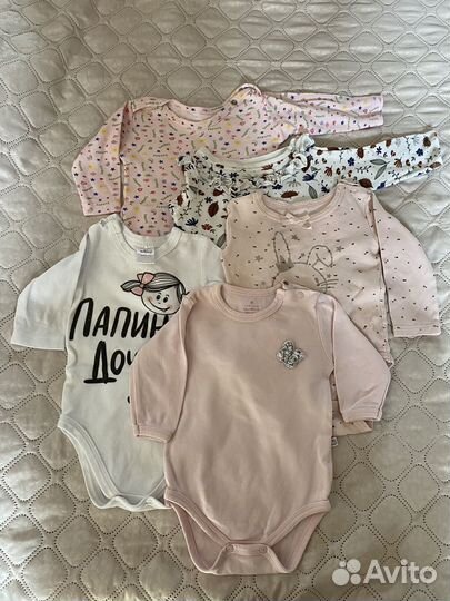 Детские вещи пакетом на девочку 56 62