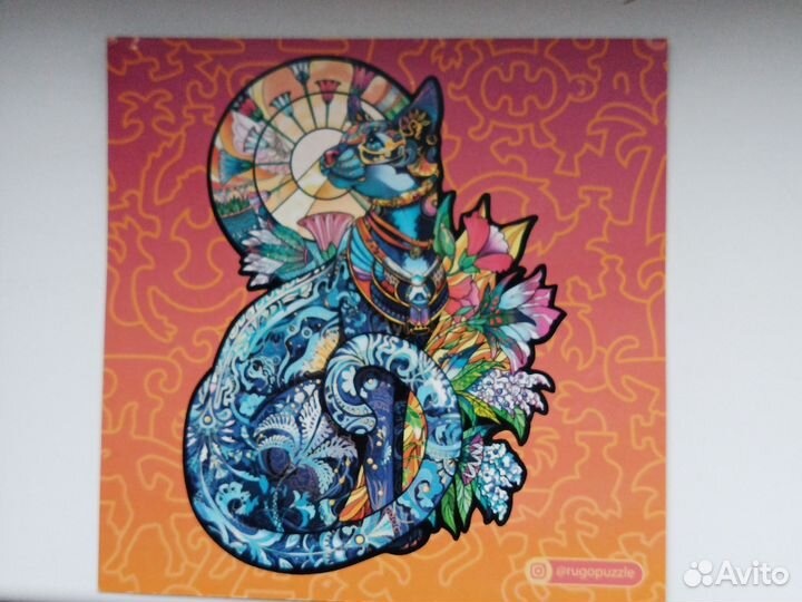 Фигурный деревянный пазл