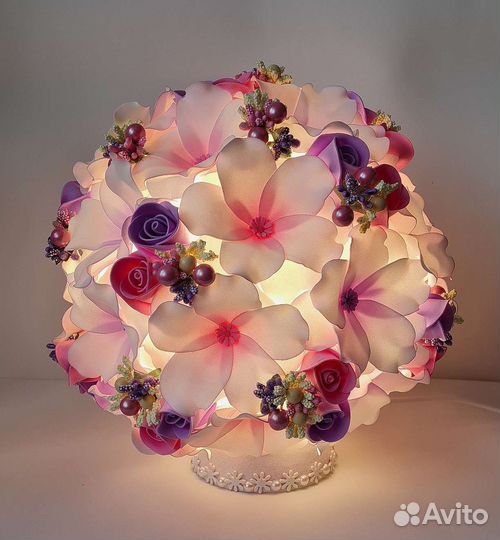 Шарики из цветов