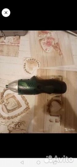 Аккумуляторная отвёртка, электронная фоторамка