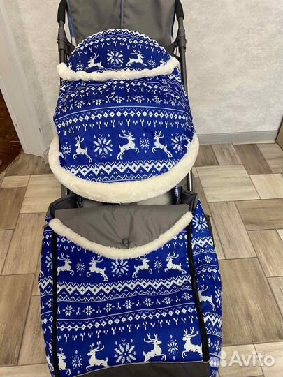 Коляска санки