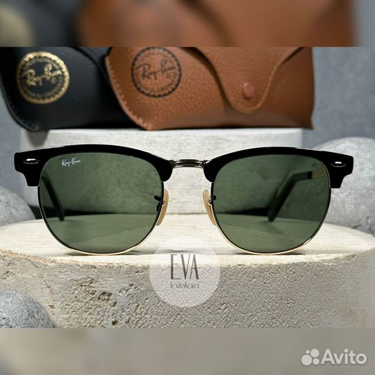 Очки Ray Ban Clubmaster Metal 3716 187