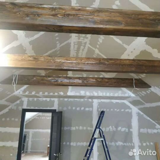 Фальшбалка из массива