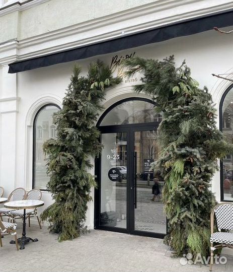 Новогоднее оформление домов, фотозон