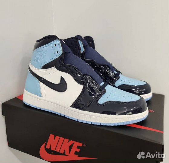 Nike air jordan on sale high blue chill