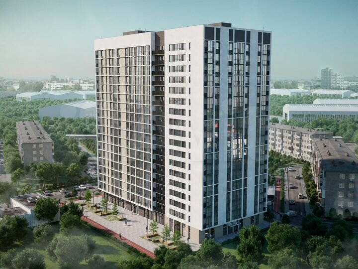 2-к. квартира, 67,8 м², 13/18 эт.