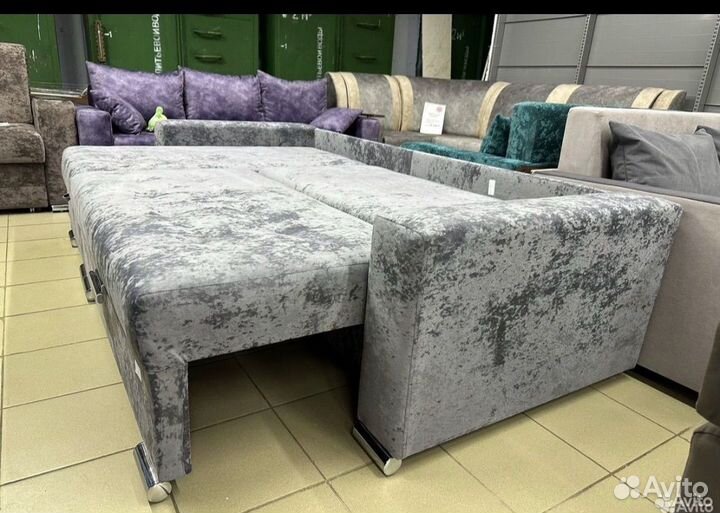 Диван угловой лофт 005