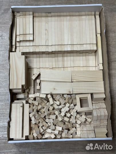 Деревянный конструктор 