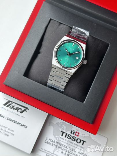 Tissot PRX Quartz 35mm T137.210.11.081.00 Green