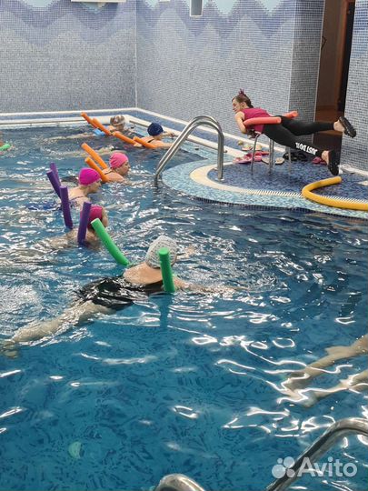 Аквааэробика для похудения и сауна