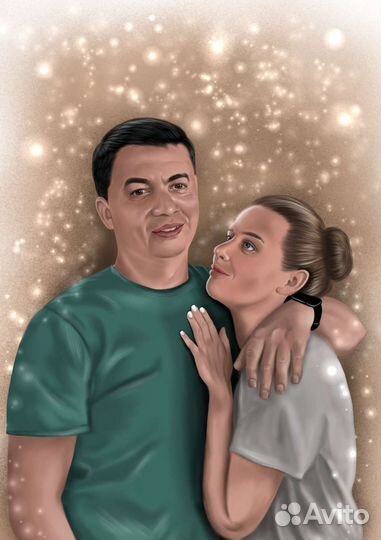 Цифровой шарж/портрет по фото