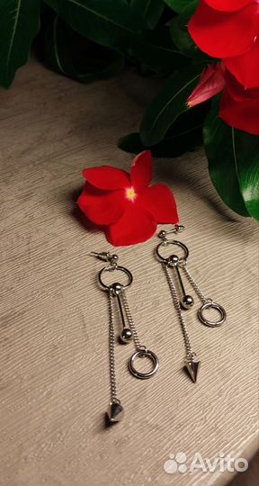 Цепочка и серьги