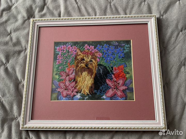 Картина из бисера ручная работа