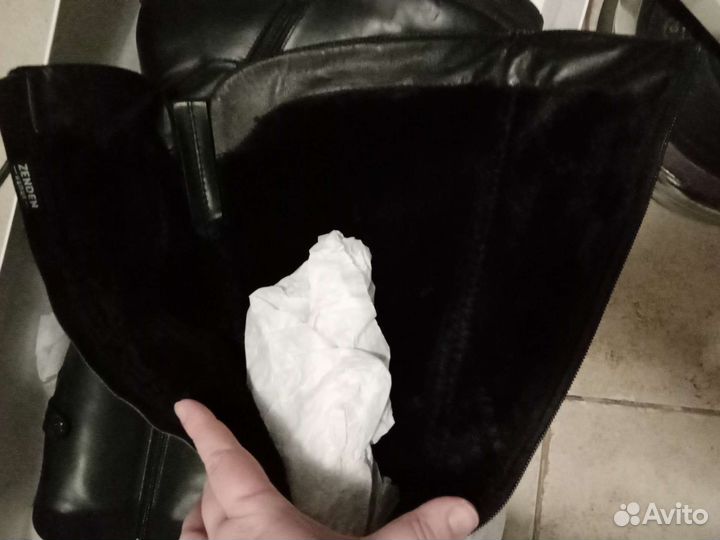 Сапоги женские зима 40 размер натуральная кожа